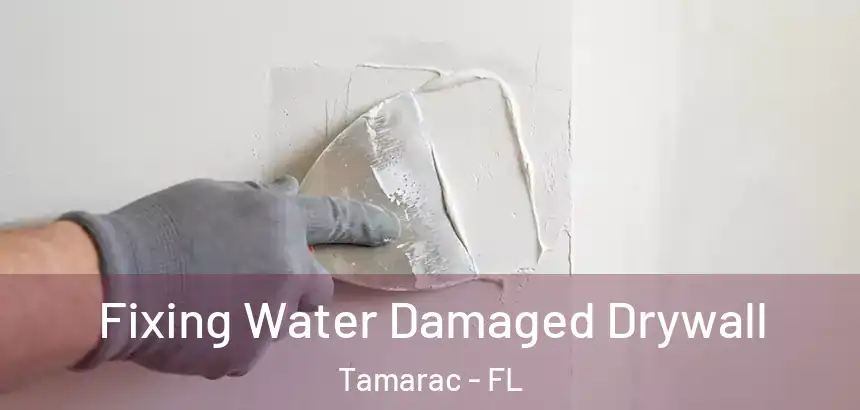 Fixing Water Damaged Drywall Tamarac - FL